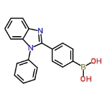 B-[4-(1-苯基-1H-苯并咪唑-2-基)苯基]-硼酸，952514-79-3，(4-(1-Phenyl-1H-benzo[d]imidazol-2-yl)phenyl)boronic acid