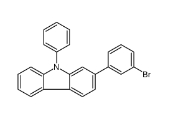 2-(3-溴苯基)-9-苯基咔唑,	1365118-41-7,9H-Carbazole, 2-(3-bromophenyl)-9-phenyl