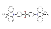 双[4-(9,9-二甲基-9,10-二氢吖啶)苯基]硫砜，1477512-32-5，Bis[4-(9,9-diMethyl-9,10-dihydroacridine)phenyl]solfone