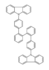 2,2'-二(4-咔唑基苯基)联苯，858131-70-1，9H-Carbazole, 9,9'-[1,1':2',1'':2'',1'''-quaterphenyl]-4,4'''-diylbis