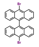 121848-75-7，10,10’-二溴-9,9’-联二蒽，9-bromo-10-(10-bromoanthracen-9-yl)anthracene