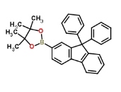 9,9-二苯基-9H-芴-2-基硼酸频哪醇酯，2-(9,9-Diphenyl-9H-fluoren-2-yl)-4,4,5,5-tetramethyl-1,3,2-dioxaborolane