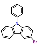3-溴-9-苯基咔唑，1153-85-1，3-Bromo-9-phenylcarbazole