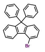 713125-22-5，4-溴-9,9-二苯基芴，4-bromo-9,9-diphenylfluorene