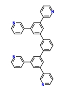 1,3-双(3,5-二吡啶-3-基苯基)苯，3,3',3'',3'''-(1,1':3',1''-Terphenyl-3,3'',5,5''-tetrayl)tetrapyridine