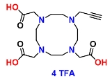 DOTA-CH2-Alkynyl (TFA salt)   1189194-65-7   双功能螯合剂衍生物