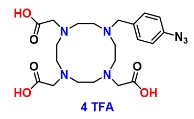 DOTA-CH2-Ph-azide (TFA salt)    1777804-44-0   双功能螯合剂衍生物