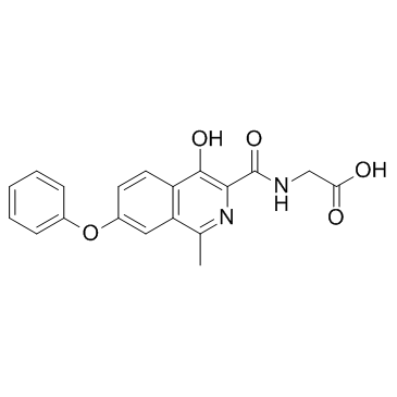 CAS:808118-40-3  Roxadustat (FG-4592) 罗沙司他