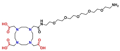 DOTA-PEG5-amine   双功能螯合剂衍生物