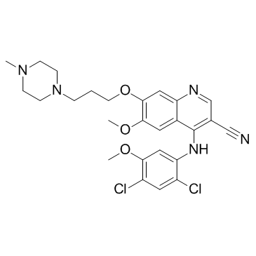 CAS:380843-75-4  Bosutinib (SKI-606)  伯舒替尼