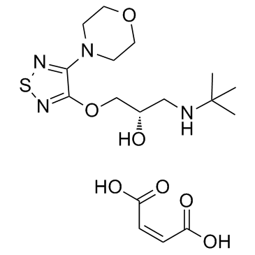 CAS:26921-17-5  Timolol Maleate	 马来酸噻吗洛尔	