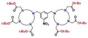 1,1',4,4',7,7'-Hexakis(1,1-dimethylethyl) 10,10'-[(5-nitro-1,3-phenylene)bis(methylene)]-Bis[DOTA-(COOt-Bu)3]