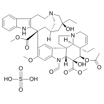 CAS:2068-78-2  Vincristine sulfate  硫酸长春新碱