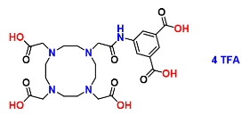 10-[2-[(3,5-Dicarboxyphenyl)amino]-2-oxoethyl]-DOTA (TFA salt)  1345089-03-3