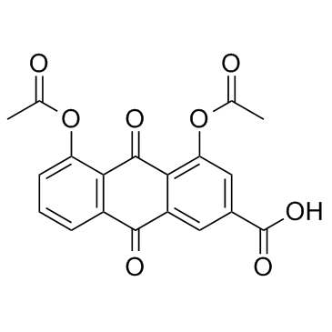 CAS:13739-02-1  Diacerein   二乙酰二氢蒽羧酸