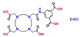 10-[2-[(3,5-Dicarboxyphenyl)amino]-2-oxoethyl]-DOTA (TFA salt)