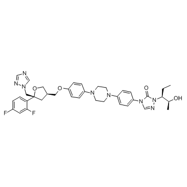CAS:171228-49-2  Posaconazole   泊沙康唑