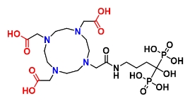 10-[2-[(4-Hydroxy-4,4-diphosphonobutyl)amino]-2-oxoethyl]-1,4,7,10-tetraazacyclododecane-1,4,7-triacetic acid