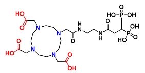 10-[2-Oxo-2-[[2-[(1-oxo-3,3-diphosphonopropyl)amino]ethyl]amino]ethyl]-1,4,7,10-tetraazacyclododecane-1,4,7-triacetic acid