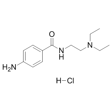CAS:614-39-1  Procainamide HCl   盐酸普鲁卡因胺