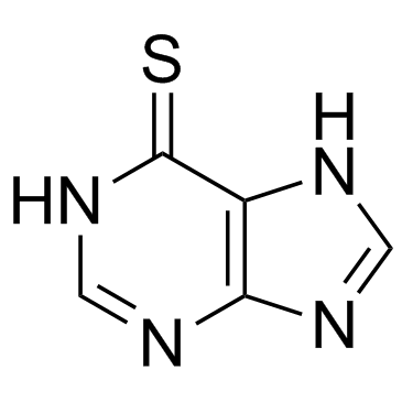 CAS:50-44-2  Mercaptopurine (6-MP)   6-巯基嘌呤