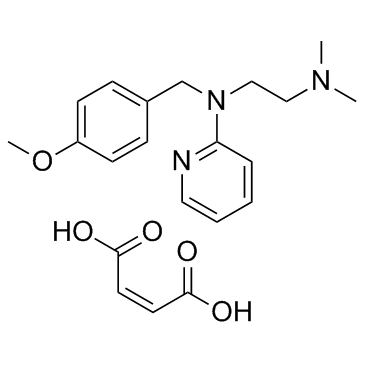 CAS:59-33-6  Pyrilamine Maleate   马来酸吡拉明
