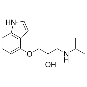CAS:13523-86-9  Pindolol	  吲哚洛尔