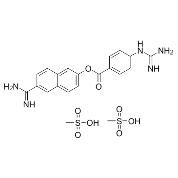 CAS:82956-11-4  Nafamostat Mesylate  甲磺酸萘莫司他