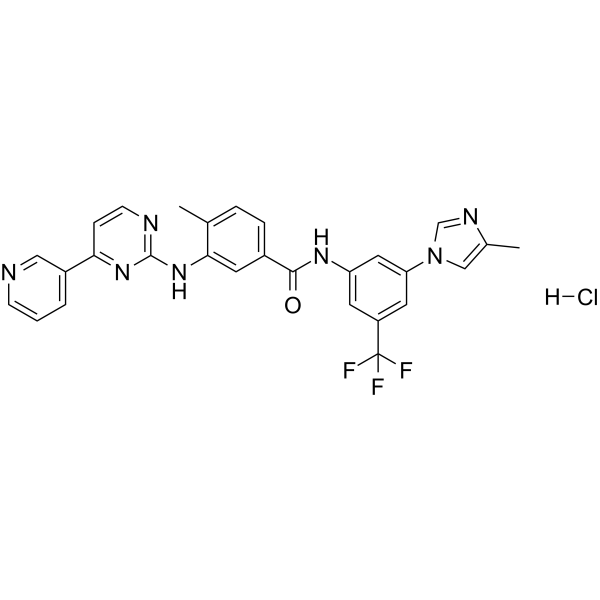 CAS:923288-95-3  Nilotinib hydrochloride	