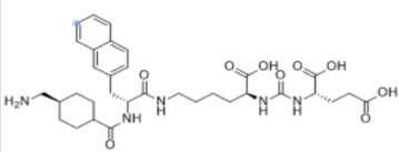 Vipivotide tetraxetan Linker