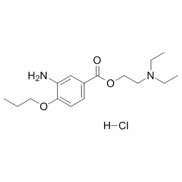 CAS:5875-06-9  Proparacaine HCl	盐酸丙美卡因