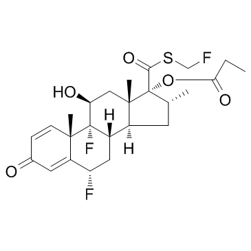 CAS:80474-14-2  Fluticasone propionate	氟替卡松丙酸酯