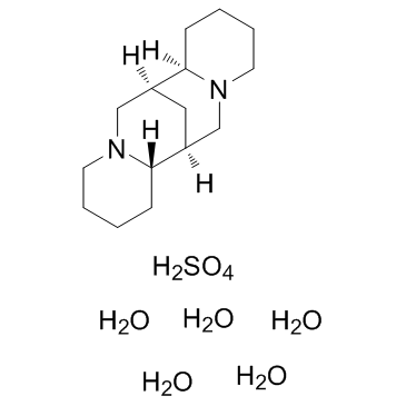 CAS:6160-12-9  (-)-Sparteine Sulfate	 五水合硫酸司巴丁