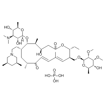 CAS:137330-13-3  Tilmicosin phosphate	替米考星磷酸盐