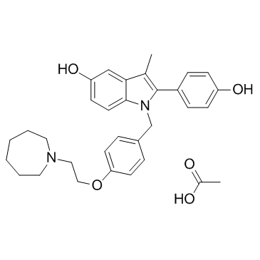 CAS:198481-33-3  Bazedoxifene Acetate	醋酸巴多昔芬
