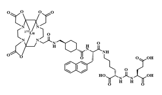 177Lu-PSMA-617分子探针|分子靶点:PSMA