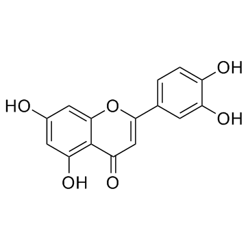 CAS:491-70-3  Luteolin	木犀草素; 3',4',5,7-四羟基黄酮