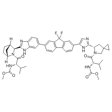 CAS:1256388-51-8  Ledipasvir (GS5885)	雷迪帕韦