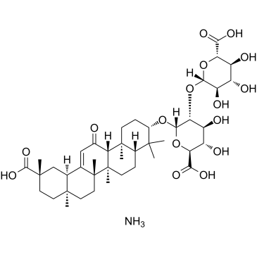 CAS:1407-03-0  Ammonium Glycyrrhizinate  甘草酸一铵