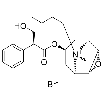 CAS:149-64-4  Butylscopolamine Bromide	 丁溴酸东莨菪碱