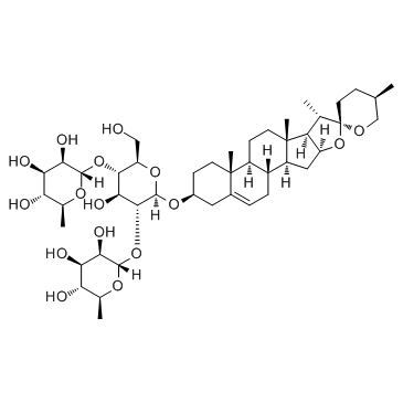 CAS:19057-60-4  Dioscin	薯蓣皂甙；薯蓣皂苷