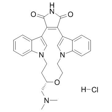 CAS:169939-93-9  Ruboxistaurin (LY333531 HCl)	鲁伯斯塔盐酸盐