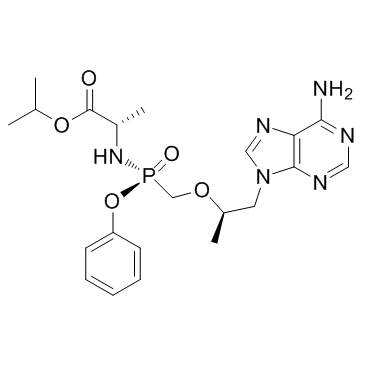 CAS:379270-37-8  Tenofovir Alafenamide (GS-7340)	  替诺福韦艾拉酚胺