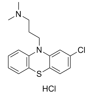 CAS:69-09-0  Chlorpromazine HCl	盐酸氯丙嗪