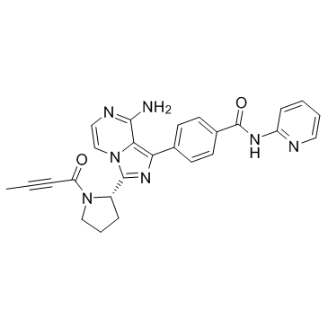 CAS:1420477-60-6  Acalabrutinib (ACP-196)	阿可替尼