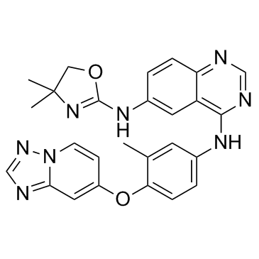 CAS:937263-43-9  Irbinitinib (ARRY-380, ONT-380)	妥卡替尼