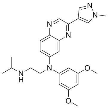 CAS:1346242-81-6  Erdafitinib (JNJ-42756493)	厄达替尼