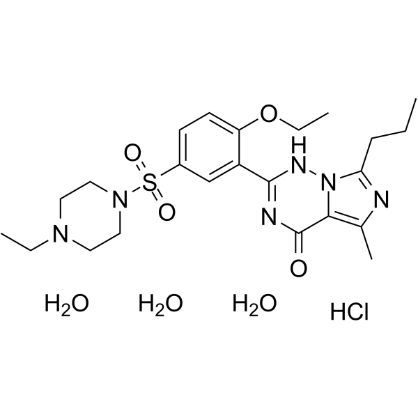 CAS:330808-88-3  Vardenafil HCl Trihydrate	盐酸瓦地那非三水合物