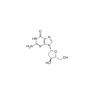 CAS:961-07-9  2'-Deoxyguanosine monohydrate	2'-脱氧鸟苷水合物
