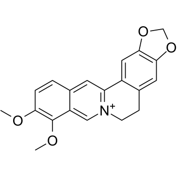 CAS:2086-83-1  Berberine	   小檗碱